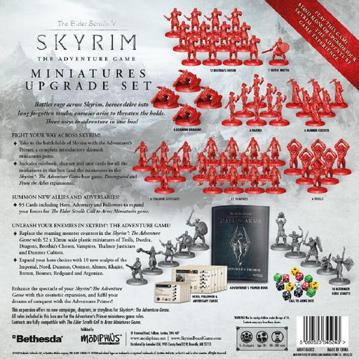 Elder Scrolls - Skyrim - Adventure Board Game - Miniature Upgrade - Boardlandia
