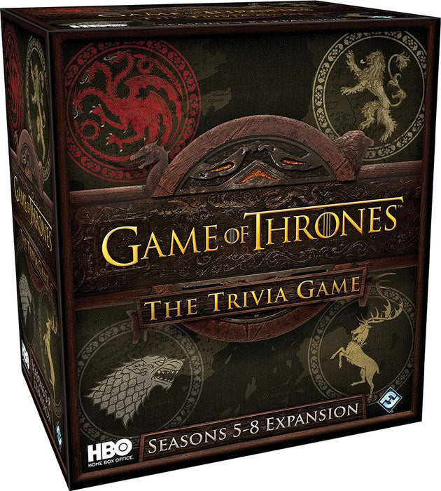 HBO Game of Thrones: The Trivia Game - Seasons 5-8 Expansion - Boardlandia