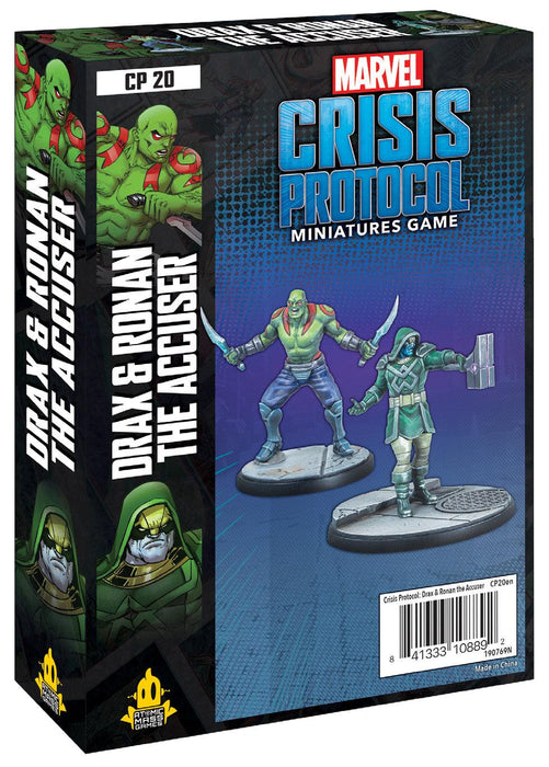 Marvel: Crisis Protocol - Drax and Ronan the Accuser Character Pack - Boardlandia