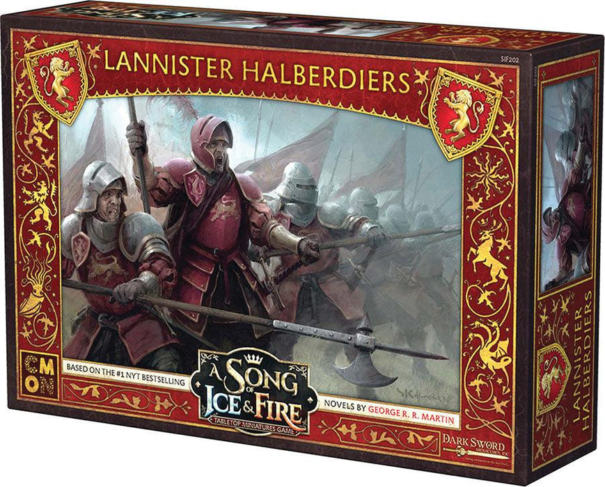A Song of Ice & Fire: Lannister Halberdiers Unit Box - Boardlandia