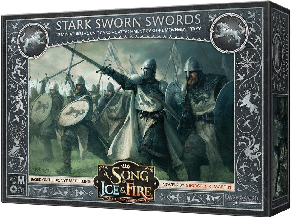 A Song of Ice & Fire: Stark Sworn Swords Unit Box - Boardlandia