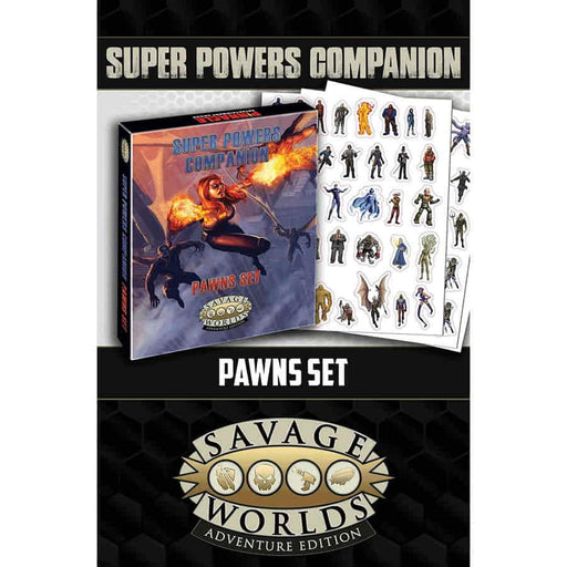 Savage Worlds: Super Powers Pawns Boxed Set 1 - Boardlandia