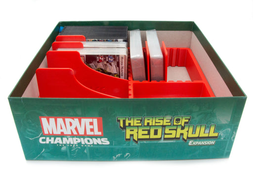 Marvel Champions - The Rise of Red Skull - Insert (Sleeved & Un-Sleeved) - Boardlandia