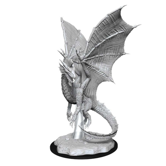 Dungeons & Dragons: Nolzur's Marvelous Unpainted Miniatures - W11 - Young Silver Dragon