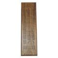 3 Track Cribbage Board - Solid Walnut with Metal Pegs (1323) - Boardlandia