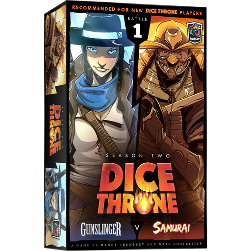 Dice Throne: Season Two - Gunslinger vs Samurai - Boardlandia