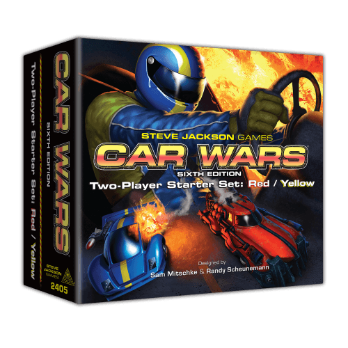 Car Wars - 2 Player Starter Set Red/Yellow - Boardlandia