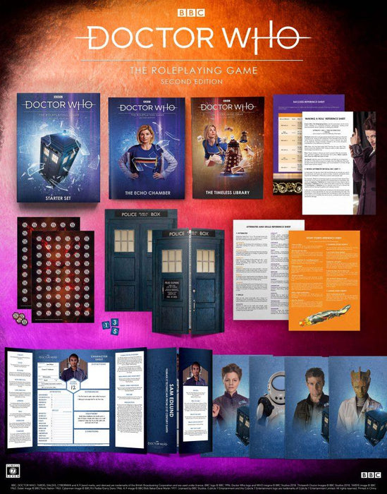 Doctor Who RPG: Second Edition Starter Set - Boardlandia