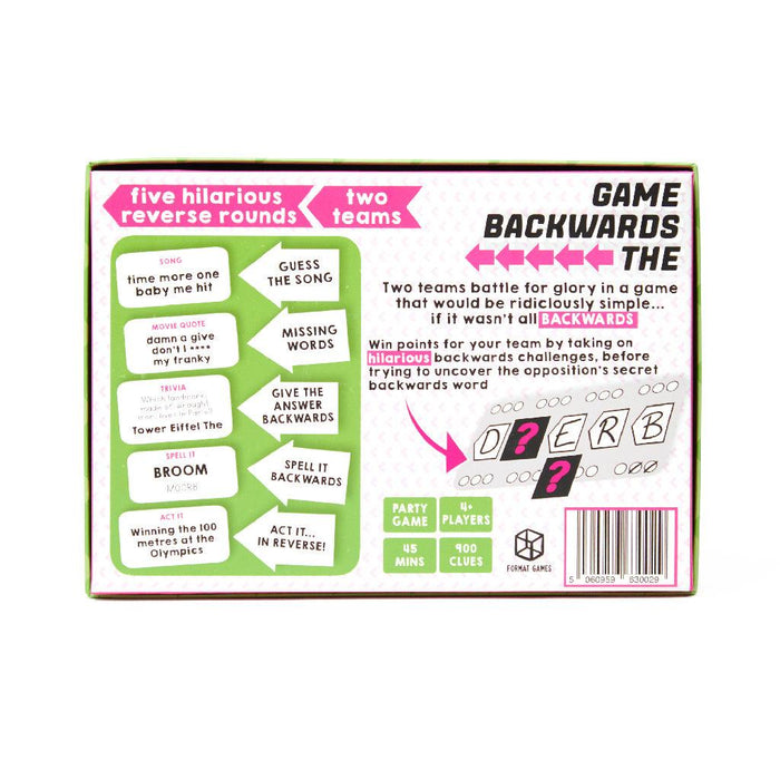 Backward Game - Boardlandia