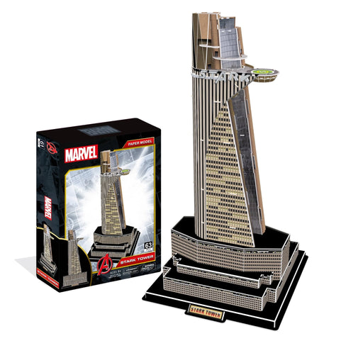 Marvel Stark Tower 3D Puzzle - Boardlandia