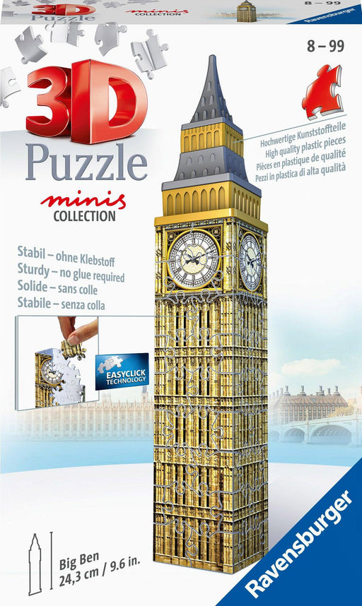 Mini Big Ben 3D Puzzle - Boardlandia