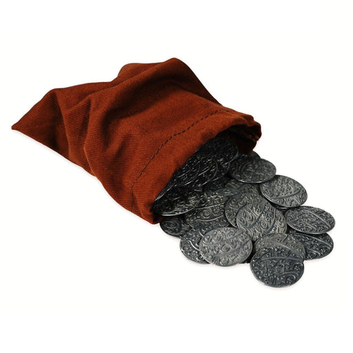 Pax Pamir Second Edition Metal Coins and Cloth Bag - Boardlandia
