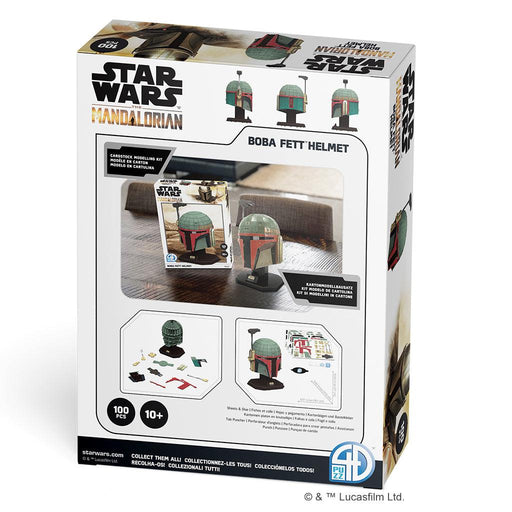 Star Wars Boba Fett Helmet Style #1 Paper Model Kit - Boardlandia