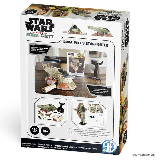 Story of Boba Fett - Boba Fett's Starfighter Paper Model Kit - Boardlandia