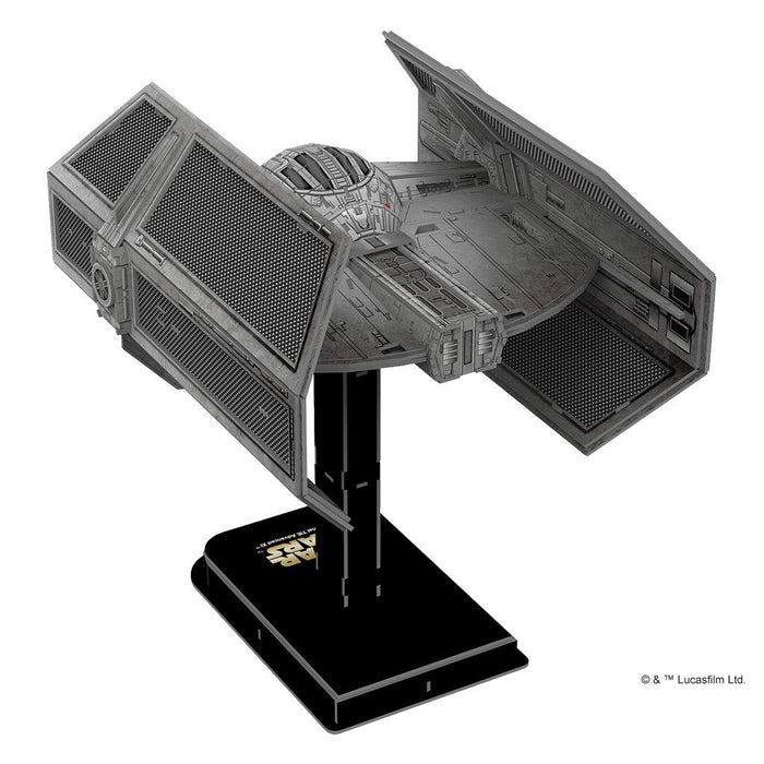 Star Wars X-Wing TIE Advance X1 Fighter 4D Paper Model Kit - Boardlandia