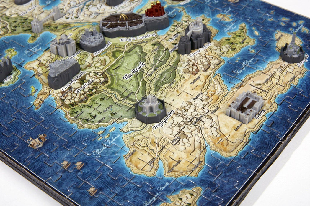 4D Game of Thrones " Mini" Westeros Puzzle - Boardlandia