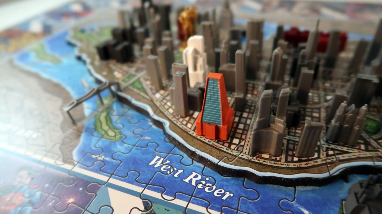 4D Mini Superman Metropolis City Puzzle — Boardlandia
