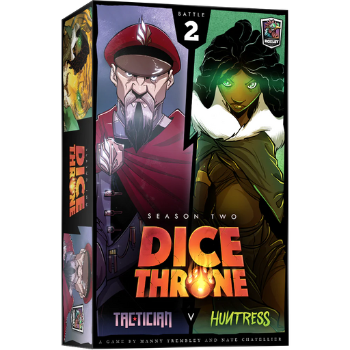 Dice Throne: Season Two - Tactician vs Huntress - Boardlandia