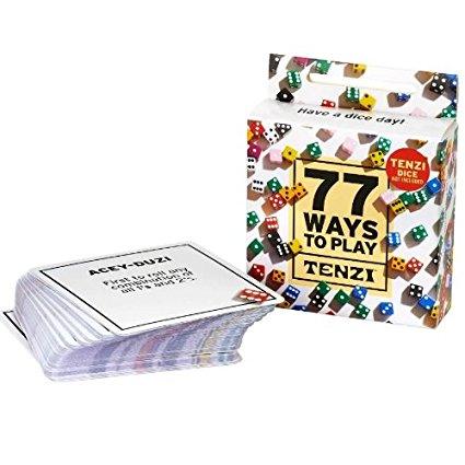 77 Ways to Play Tenzi - Boardlandia