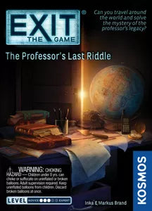 Exit The Game - The Professors Last Riddle - (Pre-Order) - Boardlandia
