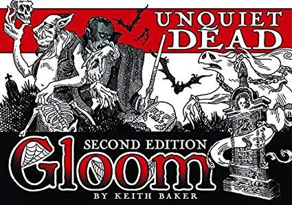 Gloom 2E: "Unquiet Dead" Expansion - Boardlandia