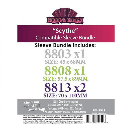 Scythe Sleeves Bundle - Boardlandia