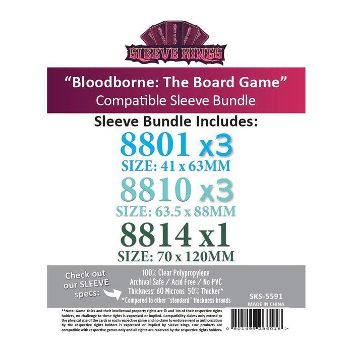 Bloodborne The Board Game Sleeves Bundle - Boardlandia