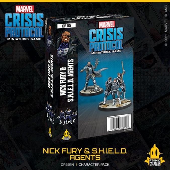 Marvel Crisis Protocol - Nick Fury & S.H.I.E.L.D. Agents - Boardlandia