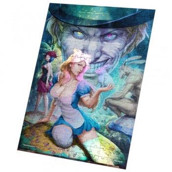 Grimm Fairy Tales Foil Jigsaw Puzzles - Alice in Wonderland - Boardlandia