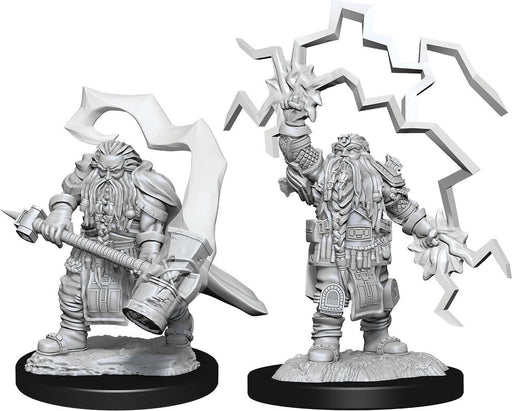 Dungeons and Dragons: Nolzur's Marvelous Unpainted Miniatures - W14 Dwarf Cleric Male - Boardlandia