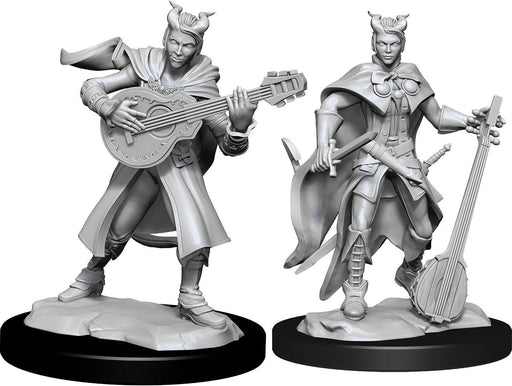 Dungeons and Dragons: Nolzur's Marvelous Unpainted Miniatures - W14 Tiefling Bard Female - Boardlandia