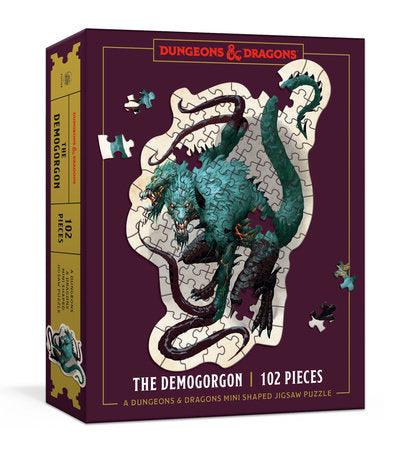 Dungeons & Dragons Mini Shaped Jigsaw Puzzle: The Demogorgon Edition - (Pre-Order) - Boardlandia