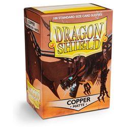 Dragon Shield Sleeves: Matte Copper (Box Of 100) - Boardlandia