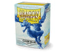 Dragon Shield Sleeves: Matte Clear Blue (Box Of 100) - Boardlandia