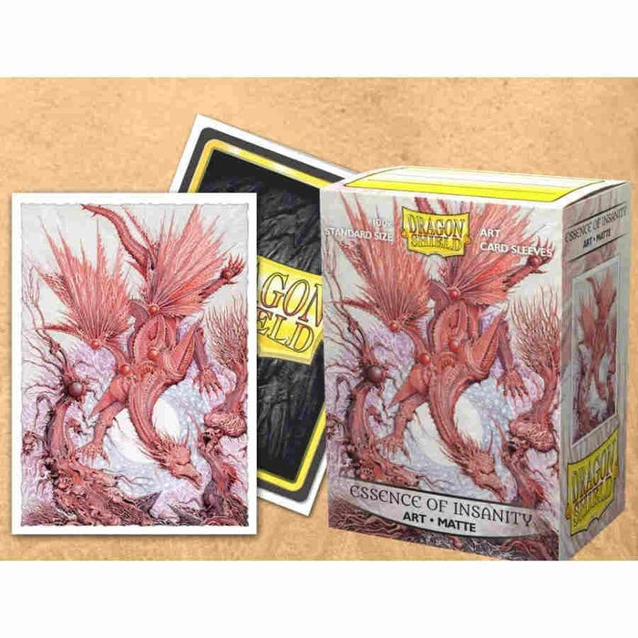 Dragon Shield Sleeves: Matte Art Essence of Insanity (Box of 100) - Limited Edition - Boardlandia