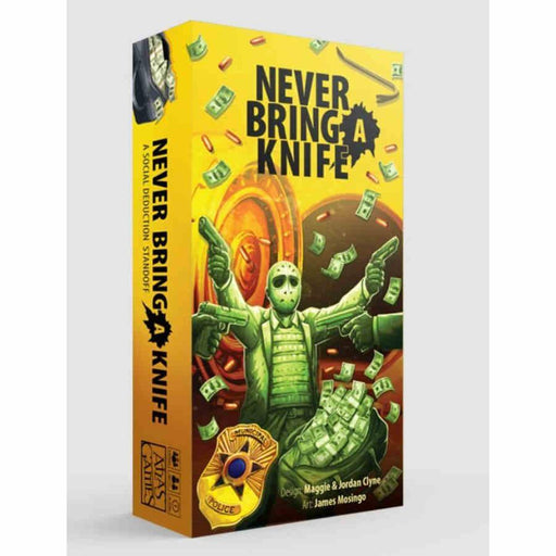 Never Bring a Knife - Boardlandia