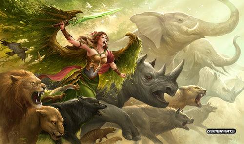 Gamermats - Angel of the Forest by Sandara - Boardlandia