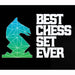 Best Chess Set Ever with Black and White with Dual Sided Board - Boardlandia