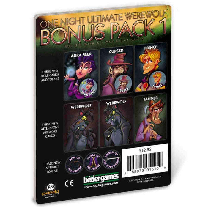 One Night Ultimate Bonus Roles - Boardlandia
