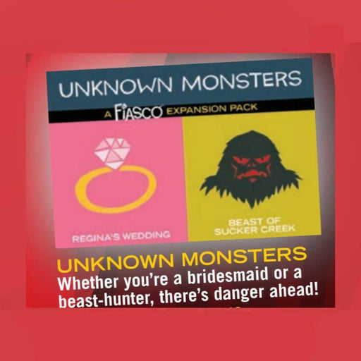 Fiasco: Unknown Monsters Expansion - Boardlandia