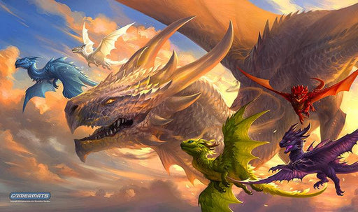 Gamermats - Baby Dragons in Flight by Sandara - Boardlandia