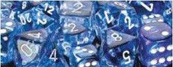 7 Die Set - Nebula Dark Blue With White - Boardlandia