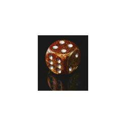 Bag Of 20 Assorted Glitter Dice, Gold/Silver (Numbers, Standard Size) - Boardlandia