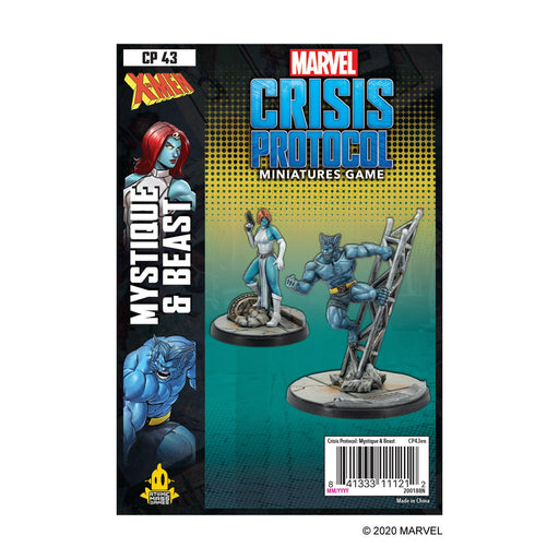 Marvel: Crisis Protocol - Mystique and Beast Character Pack - Boardlandia
