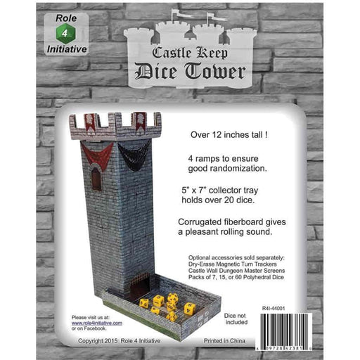 Castle Keep Dice Tower - Boardlandia