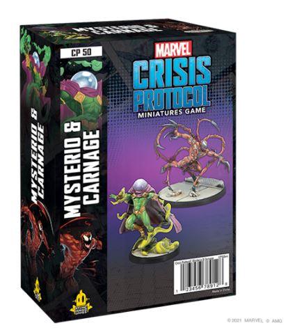 Marvel Crisis Protocol - Mysterio and Carnage - Boardlandia