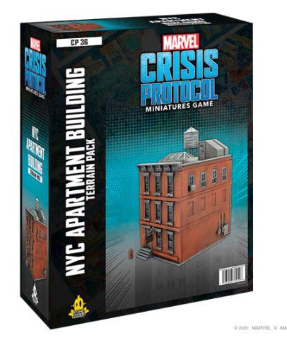 Marvel Crisis Protocol - NYC Apartment Building Terrain - Boardlandia