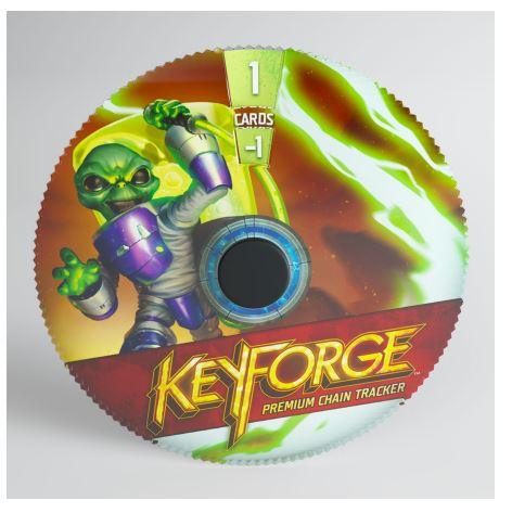 KeyForge Premium Chain Tracker - Mars - Boardlandia
