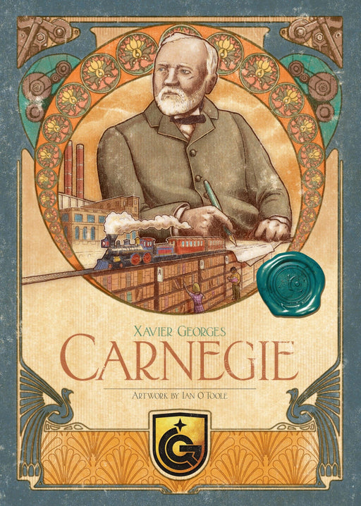 Carnegie Deluxe (Kickstarter Edition) + Deluxe Metal Goods Cubes - Boardlandia