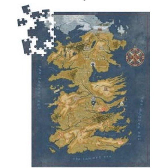 Puzzle: Game of Thrones - Cersei Lannister Westeros Map - Boardlandia